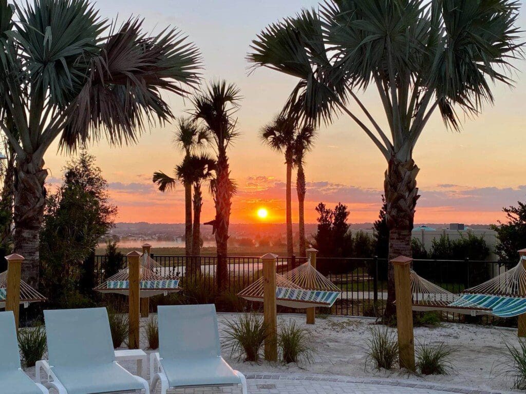Experience sunsets during your romantic getaways at Windsor Island Resort