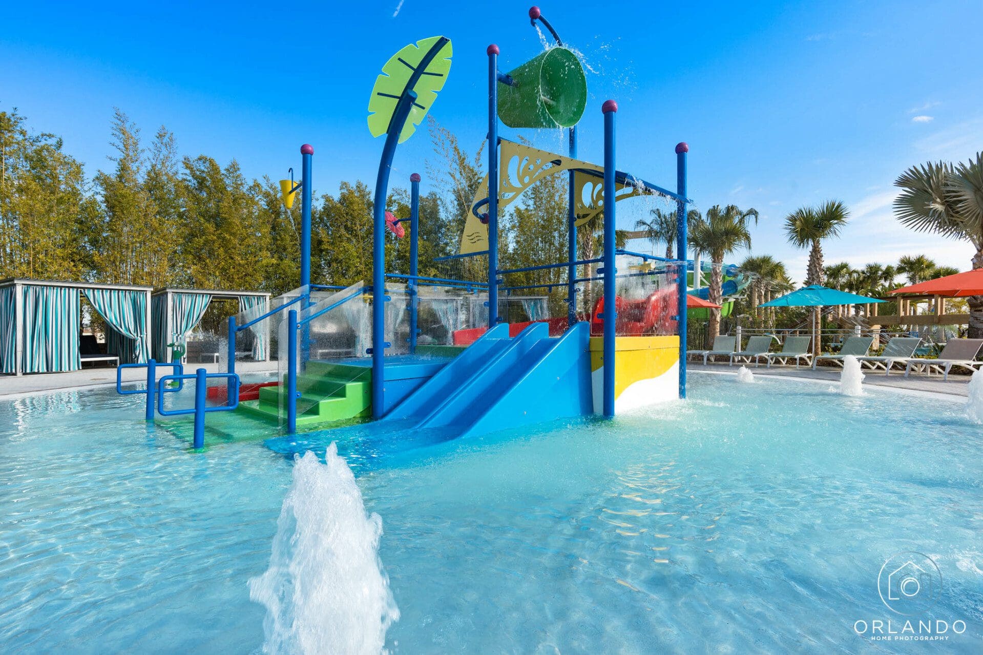 Kid's play area at Windsor Island Resort pool