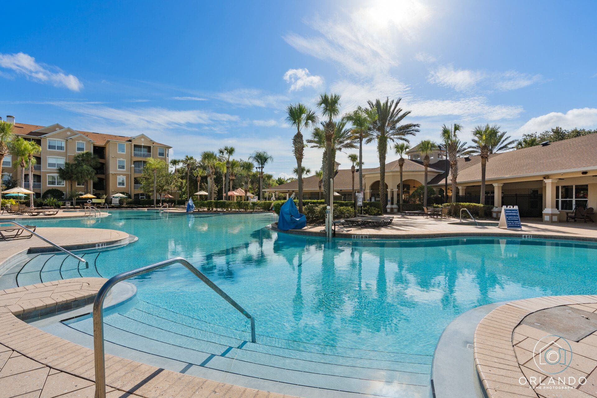 Easy entry pool at Windsor Hills Resort