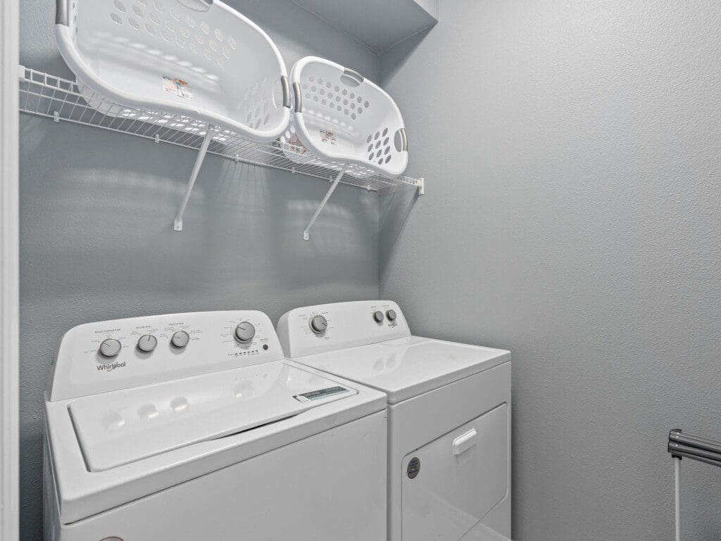Washer & Dryer in the house