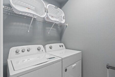 Washer & Dryer in the house