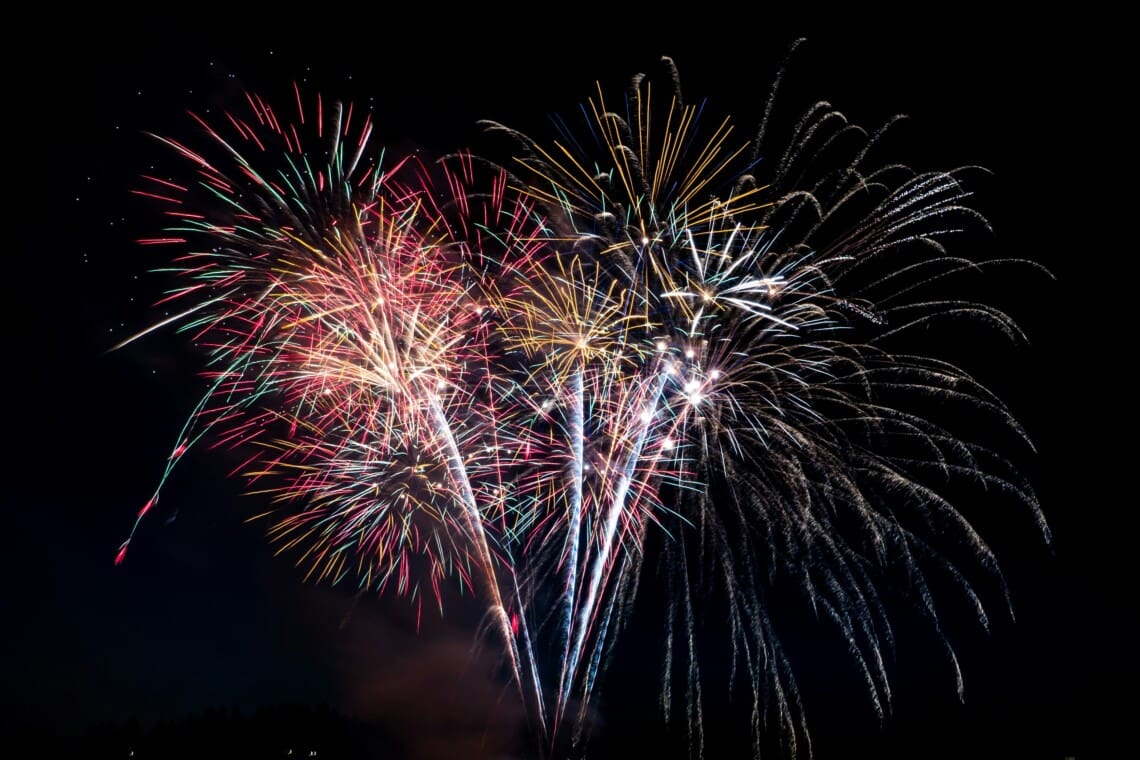 Disney fireworks from Windsor Hills Resort
