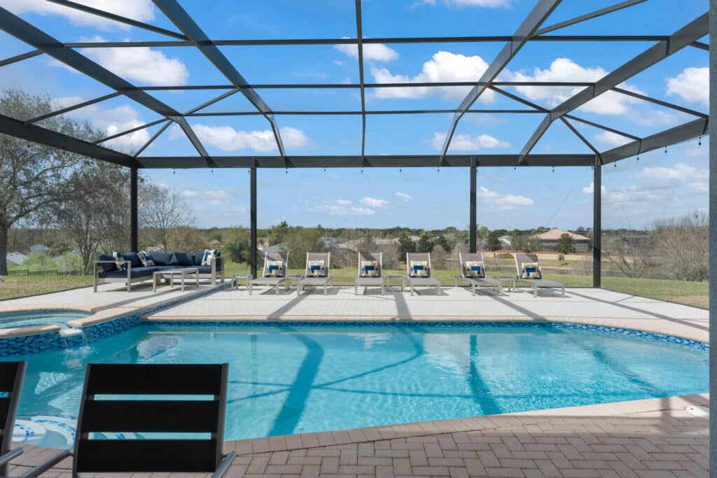 Private Kissimmee villa pool for a 7 day disney world itinerary uk families